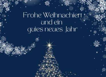 Frohe Weihnachten und einen guten Rutsch ins 2026!